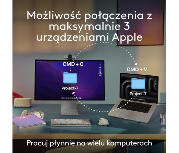 LOGITECH MX Keys S Combo for Mac Grafit 920-012845 - 1261405 - zdjęcie 16